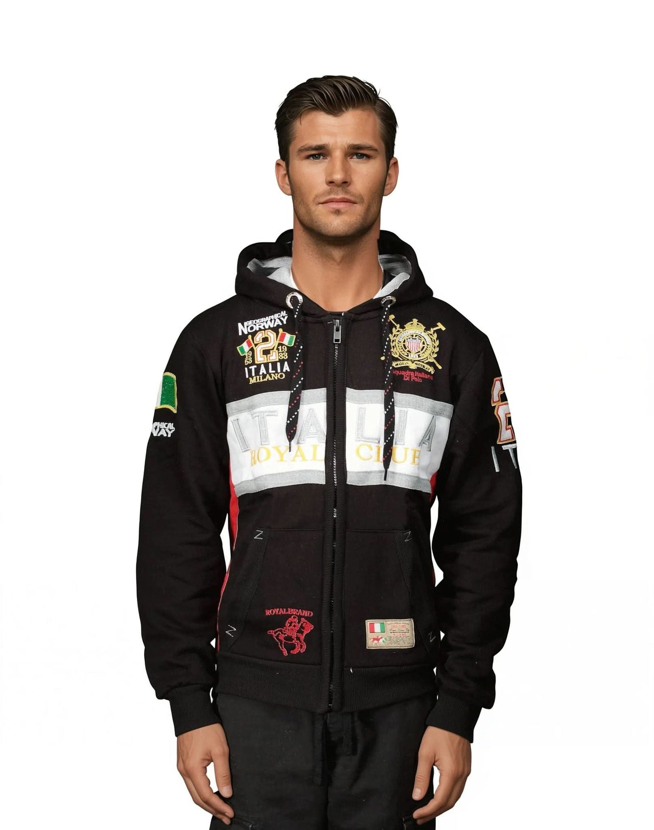 Geographical Geographical Norway Filio Hombre - Sudadera con capucha - Geographical Norway FILIO_MEN_NOIR_M_SDB-FILIO_MEN_NOIR_L_SDB-FILIO_MEN_NOIR_XL_SDB-FILIO_MEN_NOIR_XXL_SDB-FILIO_MEN_NOIR_3XL_SDB