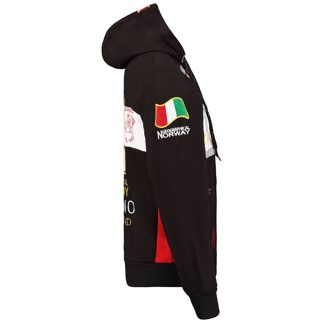 Geographical Geographical Norway Filio Hombre - Sudadera con capucha - Geographical Norway FILIO_MEN_NOIR_M_SDB-FILIO_MEN_NOIR_L_SDB-FILIO_MEN_NOIR_XL_SDB-FILIO_MEN_NOIR_XXL_SDB-FILIO_MEN_NOIR_3XL_SDB