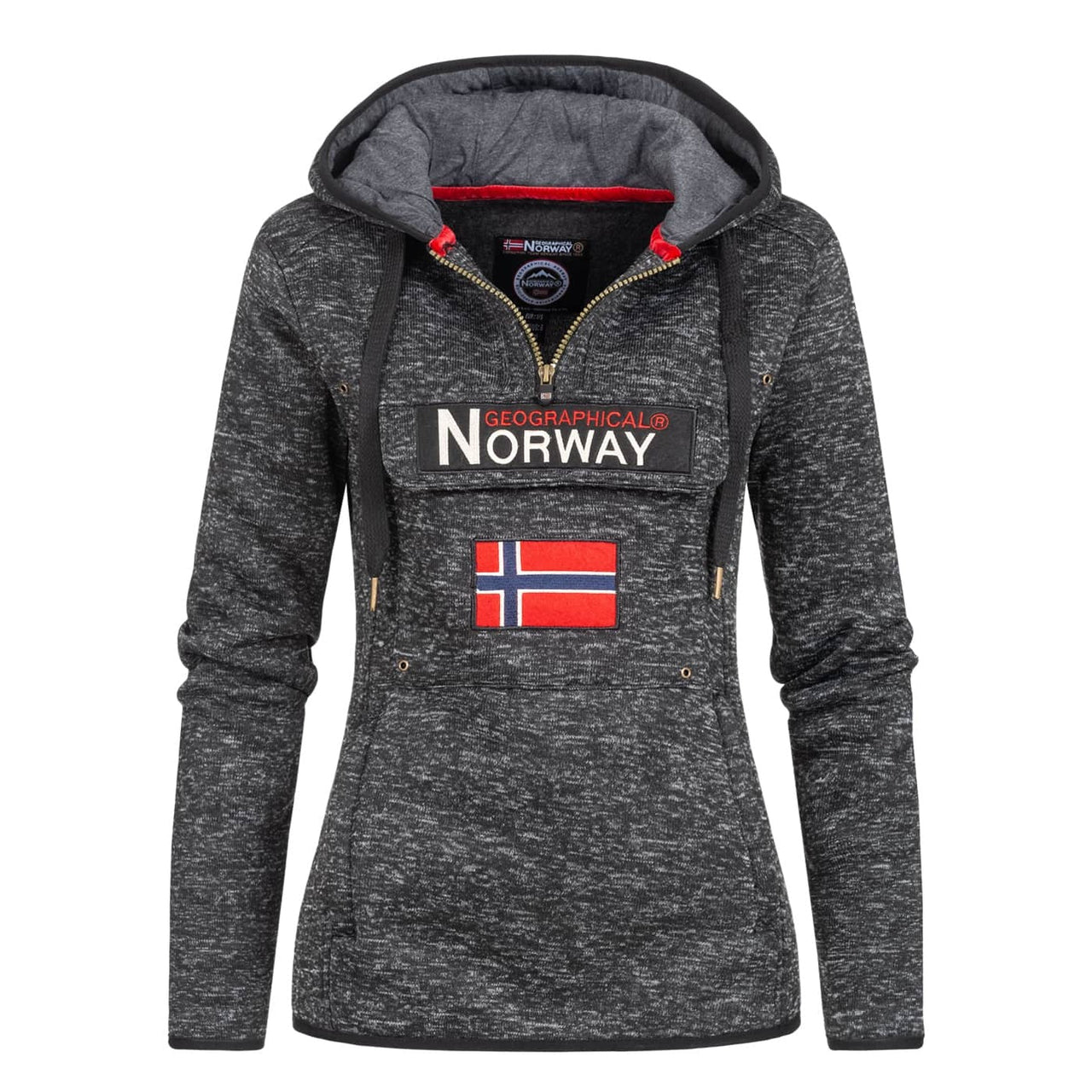Geographical Geographical Norway Upclassica Mujer - Sudadera con capucha y cuello con cremallera - Geographical Norway UPCLASSICA_LADY_BLANC_S_SDB-UPCLASSICA_LADY_GRIS_CLAIR_S_SDB-UPCLASSICA_LADY_CORAIL_SDB-UPCLASSICA_LADY_BLANC_SDB-UPCLASSICA_LADY_GRIS_CLAIR_S_SDB-UPCLASSICA_LADY_CORAIL_SDBUPCLASSICA_LADY_MARINE_SDB-UPCLASSICA_LADY_ROSE_FLASH_S_SDB-UPCLASSICA_LADY_BLACK_SDB-UPCLASSICA_LADY_WHITE_M_SDB-UPCLASSICA_LADY_GREY_LIGHT_M_SDB-UPCLASSICA_LADY_CORAIL_M_SDB-UPCLASSICA_LADY_MARINE_M_SDB