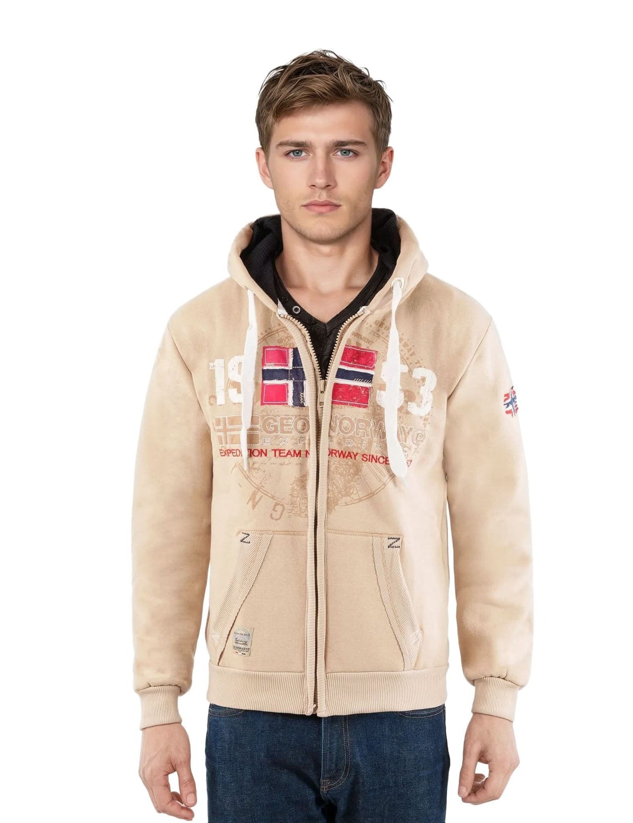 Geographical Geographical Norway Gapigal Hombre - Geographical Geographical Norway GAPIGAL_MEN_BEIGE_M_EO_SDB-GAPIGAL_MEN_BEIGE_L_EO_SDB-GAPIGAL_MEN_BEIGE_XL_EO_SDB- Sudadera con capucha y cremalleraGAPIGAL_MEN_BLEU_S_EO_SDB-GAPIGAL_MEN_BLEU_M_EO_SDB-GAPIGAL_MEN_BLEU_L_EO_SDB-GAPIGAL_MEN_BLEU_XL_EO_SDB-GAPIGAL_MEN_BLEU_XXL_EO_SDB-GAPIGAL_MEN_CORAIL_M_EO_SDB-GAPIGAL_MEN_CORAIL_L_EO_SDB