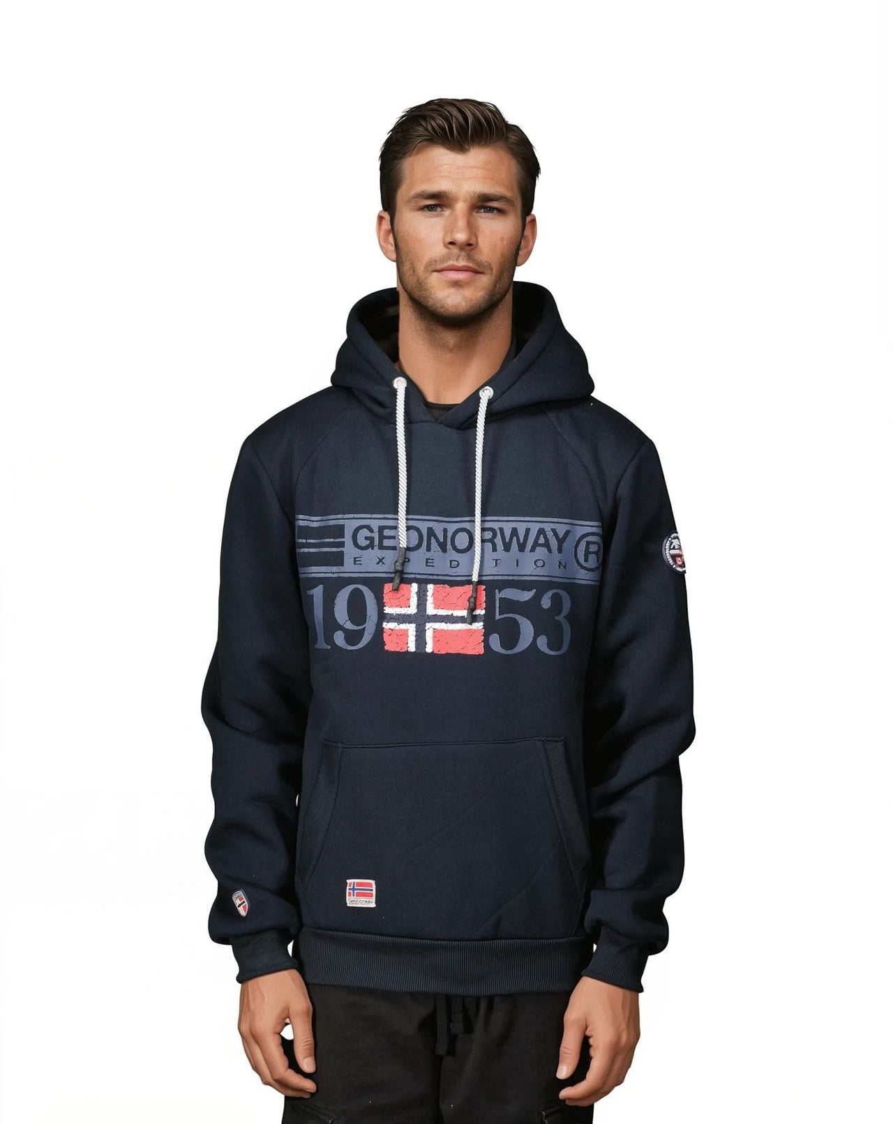 Geographical Norway Geographical Norway Fastlife Hombre - Sudadera con capucha - Geographical Norway FASTLIFE_MEN_NOIR_S_SDB-FASTLIFE_MEN_NOIR_M_SDB-FASTLIFE_MEN_NOIR_L_SDB-FASTLIFE_MEN_NOIR_XL_SDB-FASTLIFE_MEN_NOIR_XXL_SDB-FASTLIFE_MEN_NOIR_3XL_SDB-FASTLIFE_MEN_GRIS_CLAIR_S_SDB-FASTLIFE_MEN_GRIS_CLAIR_M_SDB-FASTLIFE_MEN_GRIS_CLAIR_L_SDB-FASTLIFE_MEN_GRIS_CLAIR_XL_SDB