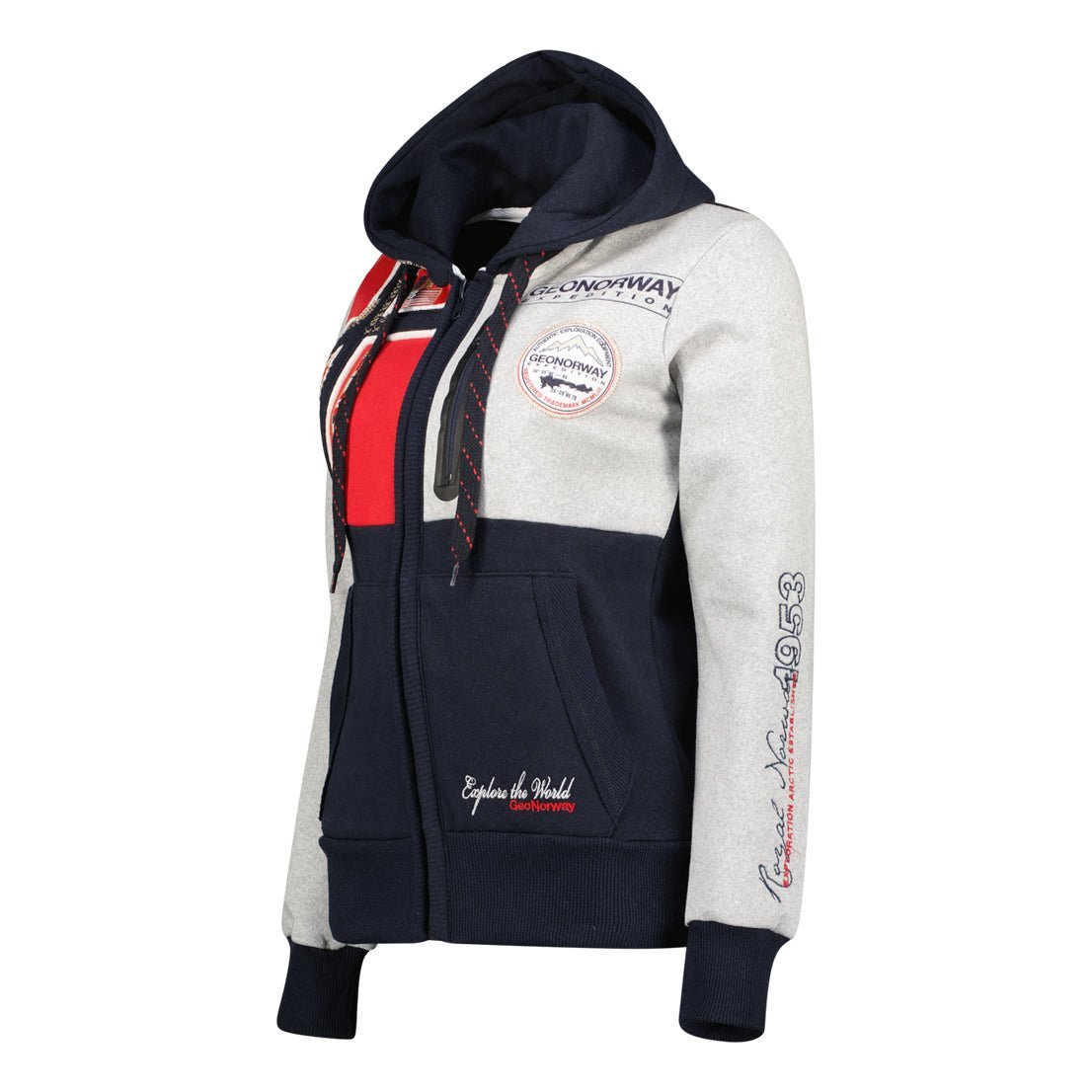 Geographical Norway Gexplore Mujer- Sudadera con cremallera y corbata - Geographical Norway GEXPLORE_LADY_GRIS_CLAIR_SDB-GEXPLORE_LADY_MARINE_S_SDB-GEXPLORE_LADY_NOIR_SDB- Geographical Norway Norway GEXPLORE_LADY_MARINE_S_S_SDB-GEXPLORE_LADY_NOIR_SDB- Geographical Norway GEXPLORE_LADY_MARINE_S_SDB-GEXPLORE_LADY_NOIR_SDBGEXPLORE_LADY_ROSE_FLASH_S_SDB-GEXPLORE_LADY_RED_S_SDB-GEXPLORE_LADY_GREY_LIGHT_M_SDB-GEXPLORE_LADY_MARINE_M_SDB-GEXPLORE_LADY_BLACK_M_SDB-GEXPLORE_LADY_ROSE_FLASH_M_SDB-GEXPLORE_LADY_RED_M_SDB