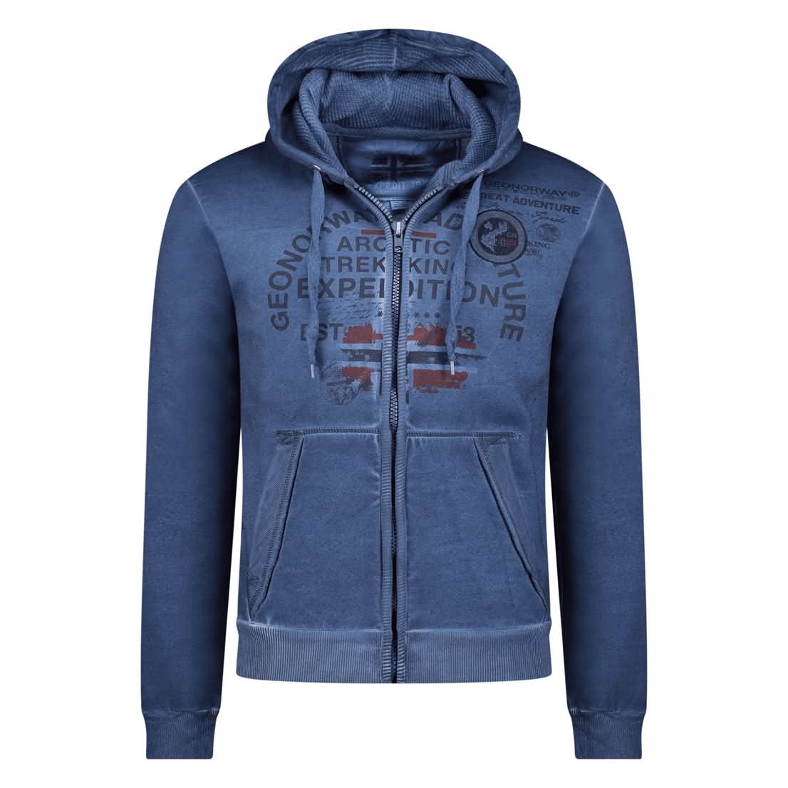Geographical Geographical Norway Gergen Hombre - Sudadera con cremallera - Geographical Norway GERGEN_MEN_BLEU_M_EO_SDB-GERGEN_MEN_BLEU_L_EO_SDB-GERGEN_MEN_BLEU_XL_EO_SDB-GERGEN_MEN_BLEU_XXL_EO_SDB-GERGEN_MEN_BLUE_3XL_EO_SDB-GERGEN_MEN_GRIS_LIGHT_M_EO_SDB-GERGEN_MEN_GRIS_LIGHT_L_EO_SDB-GERGEN_MEN_GRIS_LIGHT_XL_EO_SDB-GERGEN_MEN_GRIS_LIGHT_XXL_EO_SDB-GERGEN_MEN_GRIS_LIGHT_3XL_EO_SDB