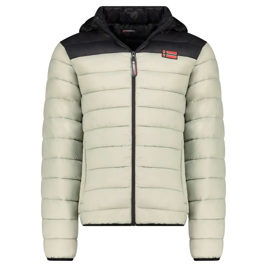 Geographical Geographical Norway AMIGOCLERC HOOD Hombre - Chaqueta acolchada con contraste - Geographical Norway - S Verde salvia