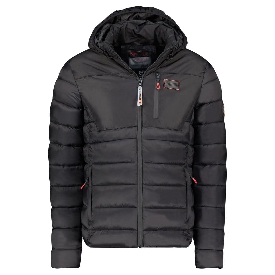 Geographical Norway Geographical Norway Batilo Hombre - Chaqueta bicolor con capucha - Geographical Norway BATILO_MEN_NOIR_SDB-BATILO_MEN_NOIR_SDB-BATILO_MEN_NOIR_L_SDB-BATILO_MEN_NOIR_XL_SDB-BATILO_MEN_NOIR_XXL_SDB-BATILO_MEN_NOIR_3XL_SDB-BATILO_MEN_GRIS_FONCE_NOIR_SDB-BATILO_MEN_GRIS_FONCE_NOIR_M_SDB-BATILO_MEN_GRIS_FONCE_NOIR_L_SDB-BATILO_MEN_GRIS_FONCE_NOIR_XL_SDB