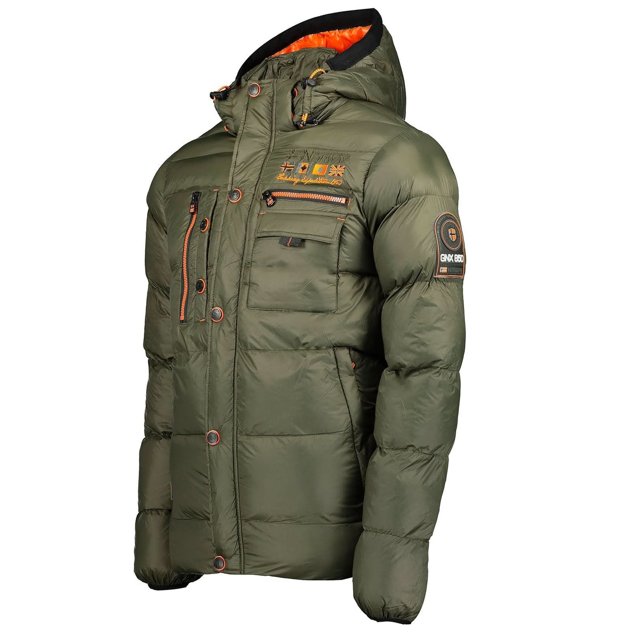 Geographical Norway Geographical Norway Citernier Homme - Chaqueta acolchada Fantasía acolchada Caqui - Geographical Norway - S Caqui
