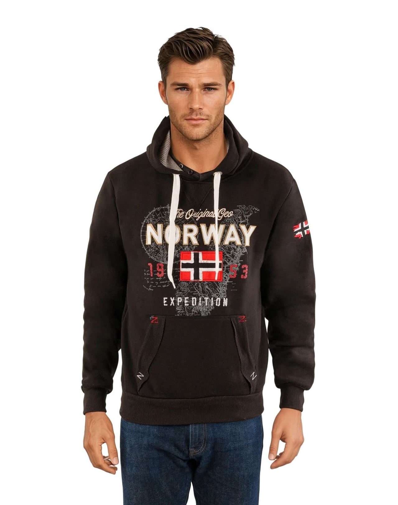 Geographical Geographical Norway Guitre Hombre - Sudadera con cinta para el pelo - Geographical Norway GUITRE_MEN_BLANC_S_EO_SDB-GUITRE_MEN_ROUGE_S_EO_SDB-GUITRE_MEN_NOIR_S_EO_SDB-GUITRE_MEN_BLANC_M_EO_SDB-GUITRE_MEN_ROUGE_M_EO_SDB-GUITRE_MEN_NOIR_M_EO_SDB-GUITRE_MEN_BLANC_L_EO_SDB-GUITRE_MEN_ROUGE_L_EO_SDB-GUITRE_MEN_NOIR_L_EO_SDB-GUITRE_MEN_ROUGE_XL_EO_SDB