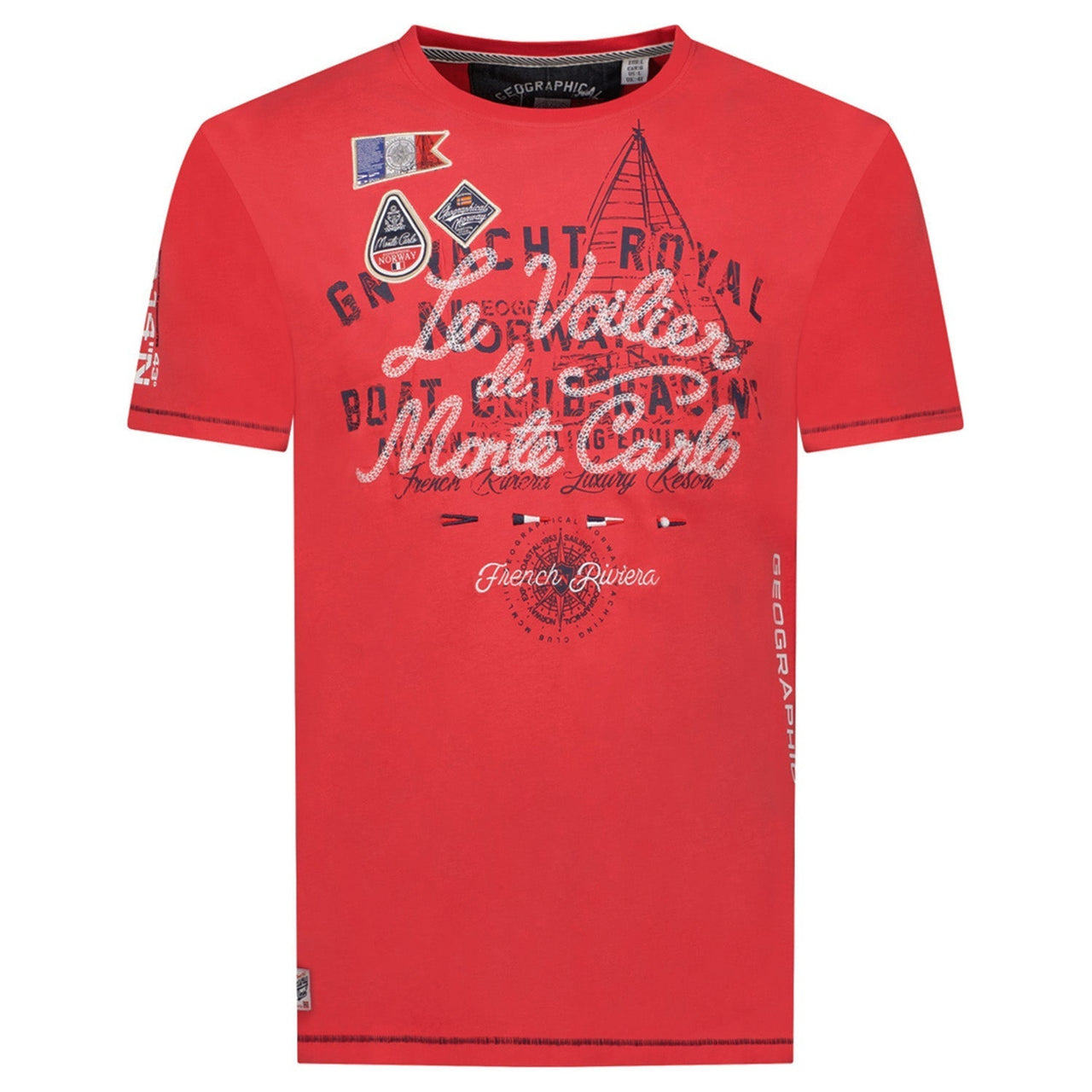 Geographical Geographical Norway JALVINIO Hombre - Camiseta manga corta, cuello redondo - Geographical Norway JALVINIO_MEN_MARINE_SDB-JALVINIO_MEN_BLANC_M_SDB-JALVINIO_MEN_GRIS_CLAIR_MDB-JALVINIO_MEN_NOIR_M_SDB-JALVINIO_MEN_RED_M_SDB-JALVINIO_MEN_WHITE_L_SDB-JALVINIO_MEN_GREY_LIGHT_L_SDB-JALVINIO_MEN_RED_L_SDB-JALVINIO_MEN_BLACK_L_SDB-JALVINIO_MEN_MARINE_L_SDB