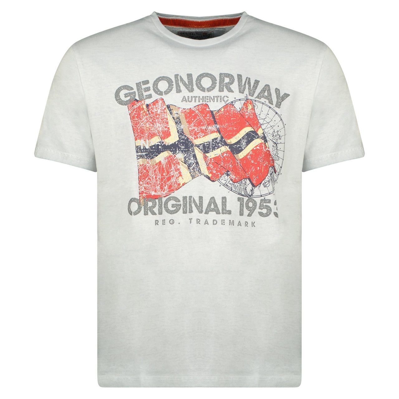 Geographical Geographical Norway Japoral Hombre - Camiseta de manga corta y cuello redondo - Geographical Norway JAPORAL_MEN_BLEU_SDB-JAPORAL_MEN_BLEU_M_SDB-JAPORAL_MEN_BLEU_L_SDB-JAPORAL_MEN_BLEU_XL_SDB-JAPORAL_MEN_BLEU_XXL_SDB-JAPORAL_MEN_BLEU_3XL_SDB-JAPORAL_MEN_CORAIL_S_SDB-JAPORAL_MEN_CORAIL_M_SDB-JAPORAL_MEN_CORAIL_L_SDB-JAPORAL_MEN_CORAIL_XL_SDB