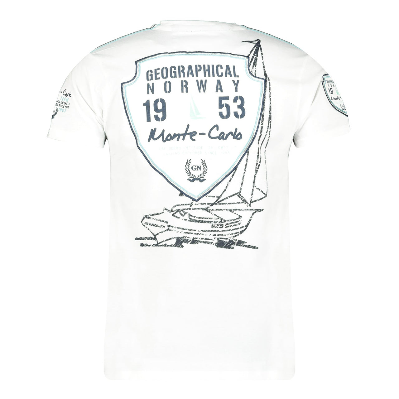 Geographical Geographical Norway Jocean Hombre - Camiseta manga corta - Geographical Norway JOCEAN_MEN_BLEU_ROYAL_M_SDB-JOCEAN_MEN_BLANC_M_SDB-JOCEAN_MEN_BLEU_ROYAL_L_SDB-JOCEAN_MEN_BLANC_L_SDB-JOCEAN_MEN_WHITE_XL_SDB-JOCEAN_MEN_BLUE_ROYAL_XL_SDB-JOCEAN_MEN_GREY_LIGHT_M_SDB-JOCEAN_MEN_GREY_LIGHT_L_SDB-JOCEAN_MEN_GREY_LIGHT_XL_SDB-JOCEAN_MEN_GREY_LIGHT_XXL_SDB