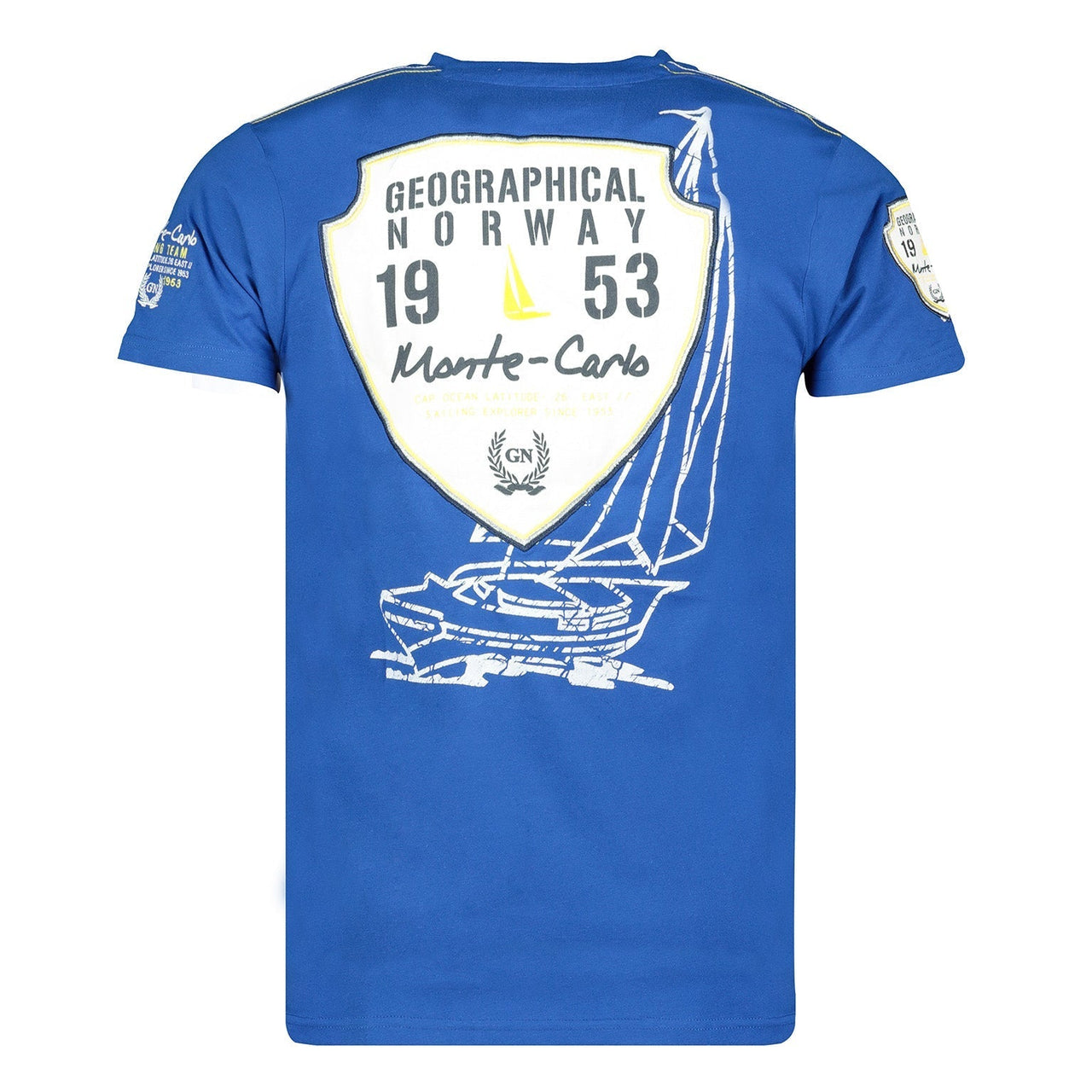 Geographical Geographical Norway Jocean Hombre - Camiseta manga corta - Geographical Norway JOCEAN_MEN_BLEU_ROYAL_M_SDB-JOCEAN_MEN_BLANC_M_SDB-JOCEAN_MEN_BLEU_ROYAL_L_SDB-JOCEAN_MEN_BLANC_L_SDB-JOCEAN_MEN_WHITE_XL_SDB-JOCEAN_MEN_BLUE_ROYAL_XL_SDB-JOCEAN_MEN_GREY_LIGHT_M_SDB-JOCEAN_MEN_GREY_LIGHT_L_SDB-JOCEAN_MEN_GREY_LIGHT_XL_SDB-JOCEAN_MEN_GREY_LIGHT_XXL_SDB