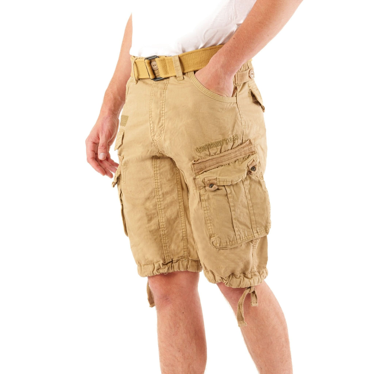 Geographical Norway Geographical Norway Panoramique Homme - Bermudas Beige - Geographical Norway - S Beige