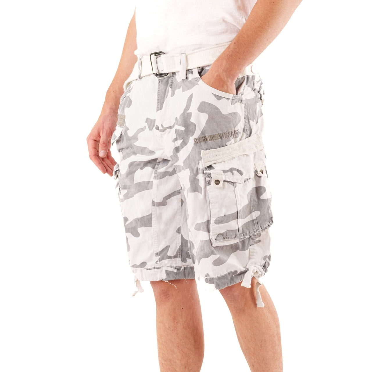 Geographical Norway Geographical Norway Panoramique Homme - Bermuda Camo Blanco - Geographical Norway - S Camo Blanco