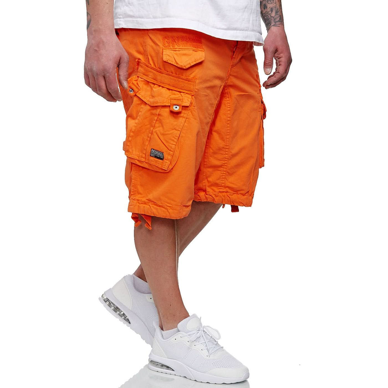 Geographical Norway Geographical Norway Panoramique Homme - Bermudas Naranja - Geographical Norway - S Naranja