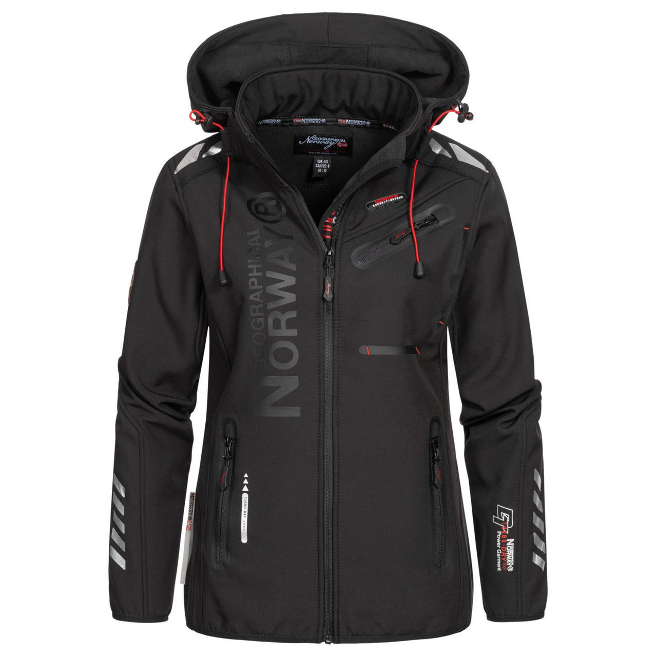 Geographical Geographical Norway Reine Femme - Softshell - Geographical Norway - S Negro