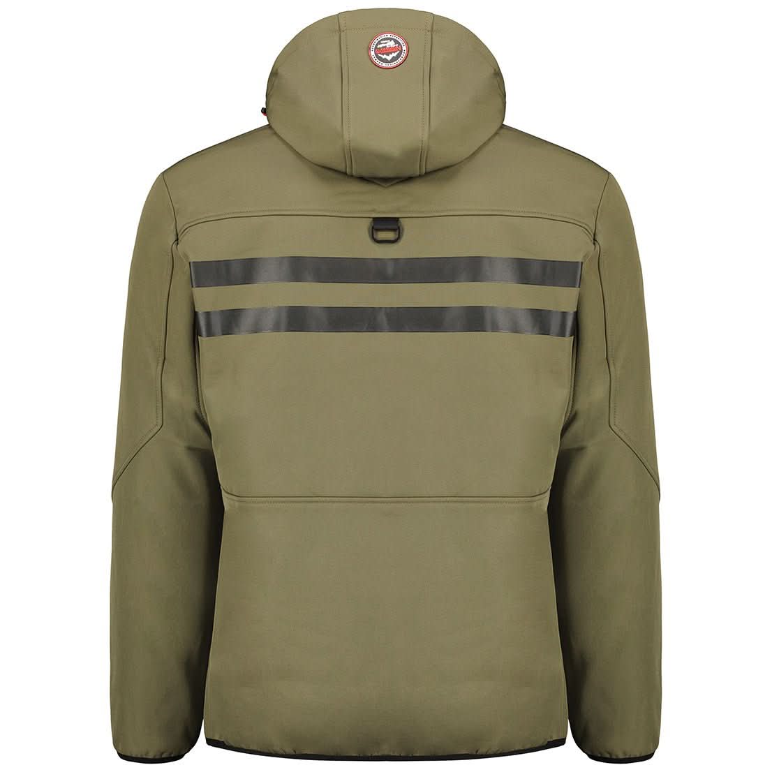 Geographical Norway Geographical Norway Royaute Homme - Softshell Caqui Negro - Geographical Norway - S Caqui Negro