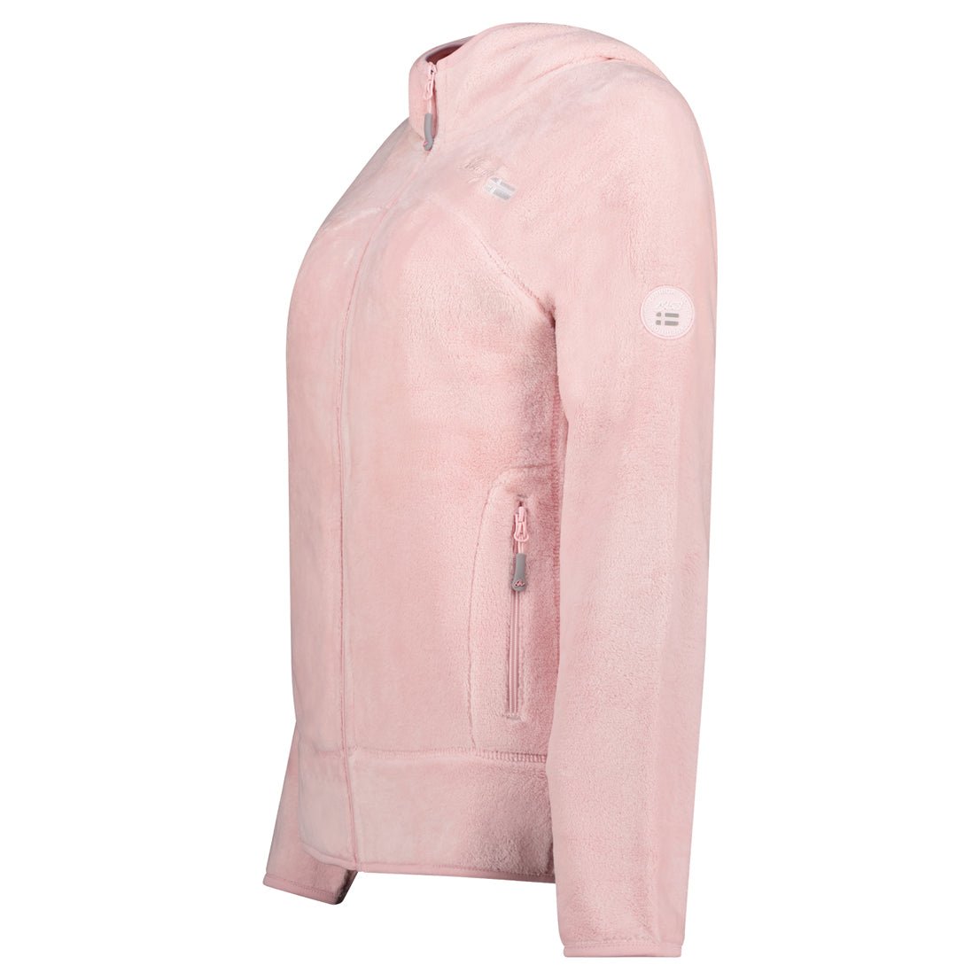 Geographical Geographical Norway Upalood Women - Forro polar con cremallera - Geographical Norway - S Powder Pink