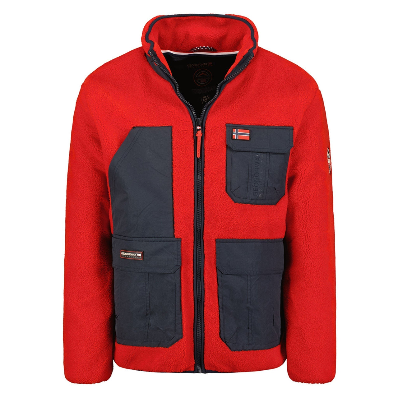 Geographical Norway Umare Man - Vello polare - Geographical Norway UMARE_MEN_BLANC_CASSE_SDB-UMARE_MEN_ARINE_SDB-UMARE_MEN_NOIR_SDB-UMARE_MEN_GRIS_FONCE_SDB-UMARE_MEN_ROUGE_SDB-UMARE_MEN_BLANC_CASSE_M_SDB-UMARE_MEN_MARINE_M_SDB-UMARE_MEN_NOIR_M_SDB-UMARE_MEN_GRIS_FONCE_M_SDB-UMARE_MEN_ROUGE_M_SDB