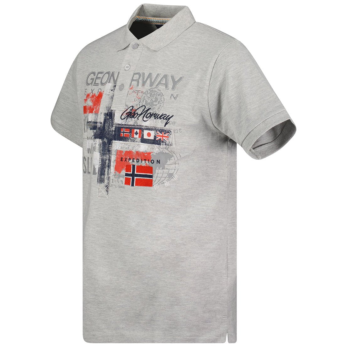 Geographical Norway Ketchup Uomo - Polo a maniche corte - Geographical Norway KETCHUP_MEN_GRIS_CLAIR_M_SDB-KETCHUP_MEN_BLANC_M_SDB-KETCHUP_MEN_GRIS_CLAIR_L_SDB-KETCHUP_MEN_WHITE_L_SDB-KETCHUP_MEN_GREY_LIGHT_XL_SDB-KETCHUP_MEN_WHITE_XL_SDB-KETCHUP_MEN_GREY_LIGHT_XXL_SDB-KETCHUP_MEN_WHITE_XXL_SDB-KETCHUP_MEN_WHITE_3XL_SDB-KETCHUP_MEN_MARINE_M_SDB