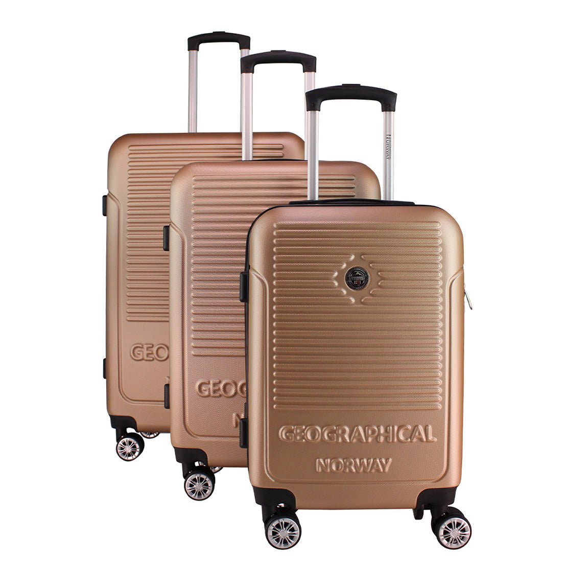 Geographical Norway SANDIEGO - Set di 3 astucci rigidi (20/24/28)