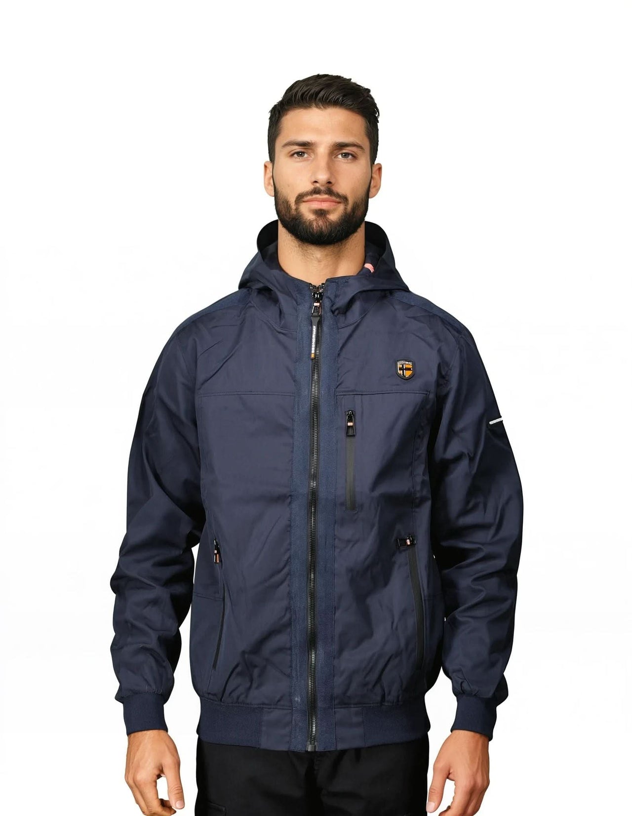 Geographical Norway BACARY Uomo - Giacca primaverile reversibile con cappuccio - Geographical Norway BACARY_MEN_MARINE_SDB-BACARY_MEN_MARINE_SDB-BACARY_MEN_MARINE_L_SDB-BACARY_MEN_MARINE_XL_SDB-BACARY_MEN_MARINE_XXL_SDB-BACARY_MEN_MARINE_3XL_SDB-BACARY_MEN_NOIR_SDB-BACARY_MEN_NOIR_M_SDB-BACARY_MEN_NOIR_L_SDB-BACARY_MEN_NOIR_XL_SDB