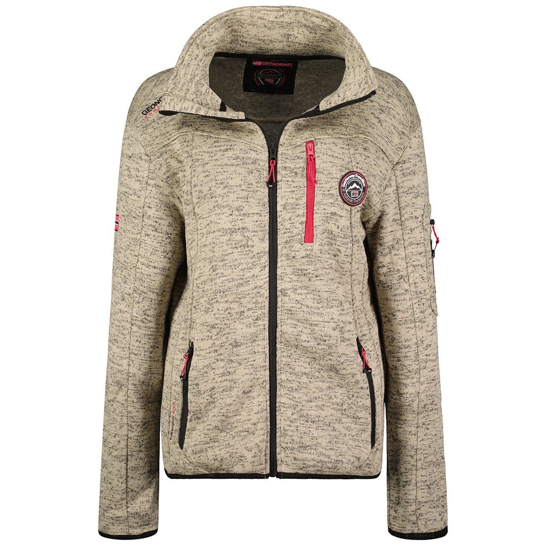 Geographical Norway Trincesse Donna - Pile con collo a camino - Geographical Norway TRINCESSE_LADY_GRIS_CLAIR_SDB-TRINCESSE_LADY_CORAIL_SDB-TRINCESSE_LADY_MARINE_SDB-TRINCESSE_LADY_BLANC_SDB-TRINCESSE_LADY_RED_SDB-TRINCESSE_LADY_BROWN_SDB-TRINCESSE_LADY_ROSE_FLASH_SDB-TRINCESSE_LADY_TURQUOISE_SDB-TRINCESSE_LADY_GREY_LIGHT_M_SDB-TRINCESSE_LADY_CORAIL_M_SDB