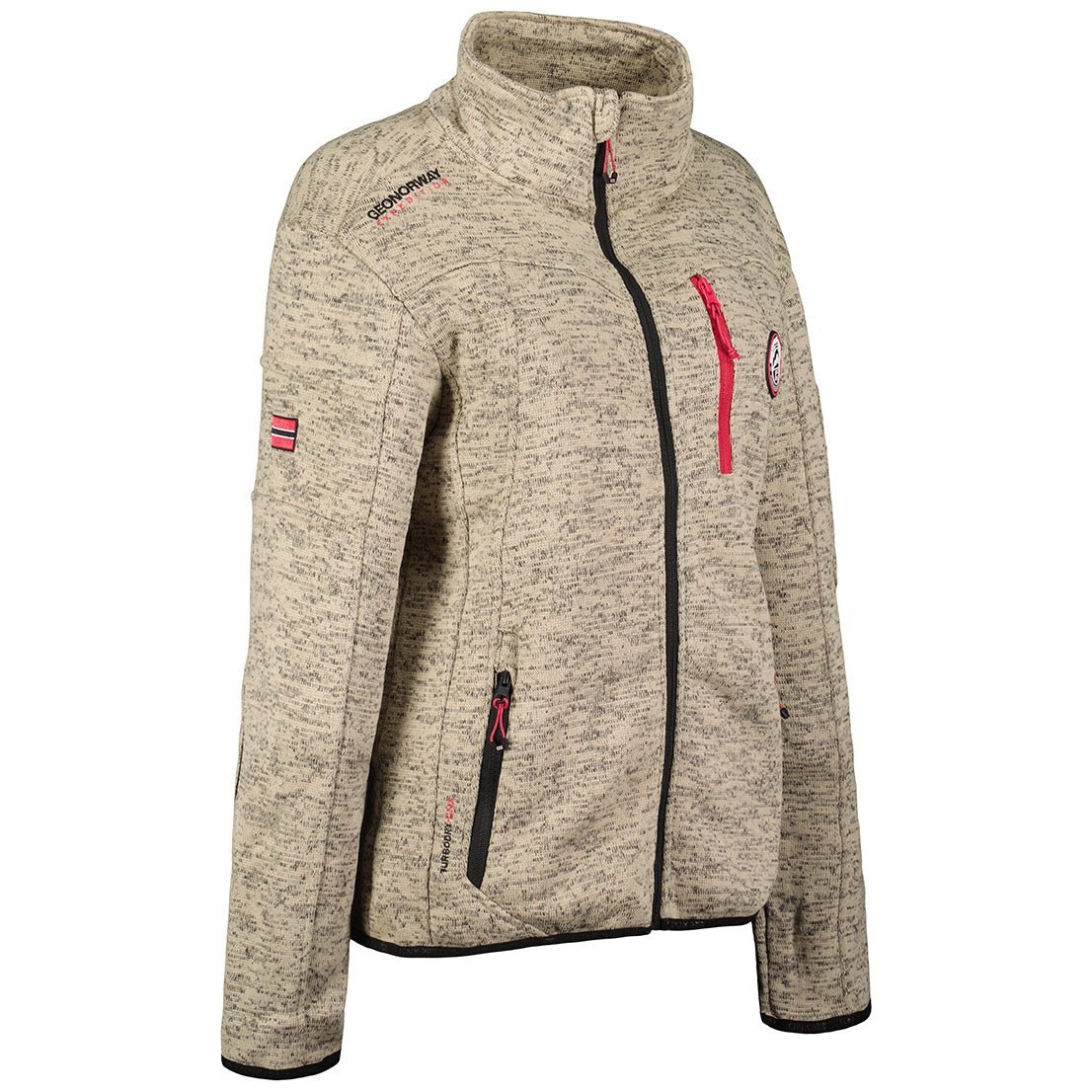 Geographical Norway Trincesse Donna - Pile con collo a camino - Geographical Norway TRINCESSE_LADY_GRIS_CLAIR_SDB-TRINCESSE_LADY_CORAIL_SDB-TRINCESSE_LADY_MARINE_SDB-TRINCESSE_LADY_BLANC_SDB-TRINCESSE_LADY_RED_SDB-TRINCESSE_LADY_BROWN_SDB-TRINCESSE_LADY_ROSE_FLASH_SDB-TRINCESSE_LADY_TURQUOISE_SDB-TRINCESSE_LADY_GREY_LIGHT_M_SDB-TRINCESSE_LADY_CORAIL_M_SDB