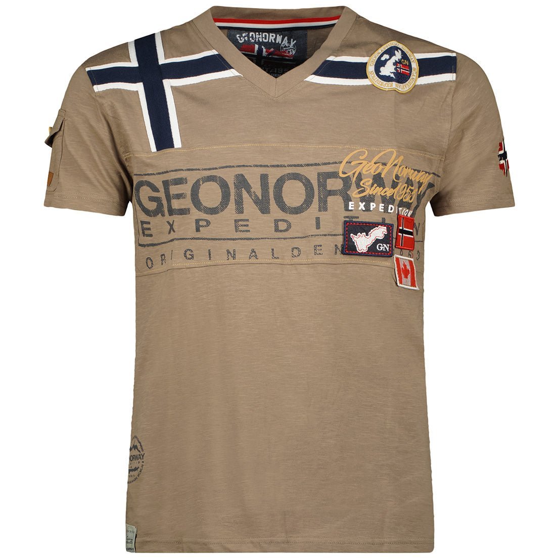 Geographical Norway Jaradock Uomo - Maglietta a maniche corte - Geographical Norway JARADOCK_MEN_BLANC_SDB-JARADOCK_MEN_BLANC_L_SDB-JARADOCK_MEN_BLANC_XL_SDB-JARADOCK_MEN_BLANC_XXL_SDB-JARADOCK_MEN_MARINE_S_SDB-JARADOCK_MEN_MARINE_M_SDB-JARADOCK_MEN_MARINE_L_SDB-JARADOCK_MEN_MARINE_XL_SDB-JARADOCK_MEN_MARINE_XXL_SDB-JARADOCK_MEN_MARINE_3XL_SDB