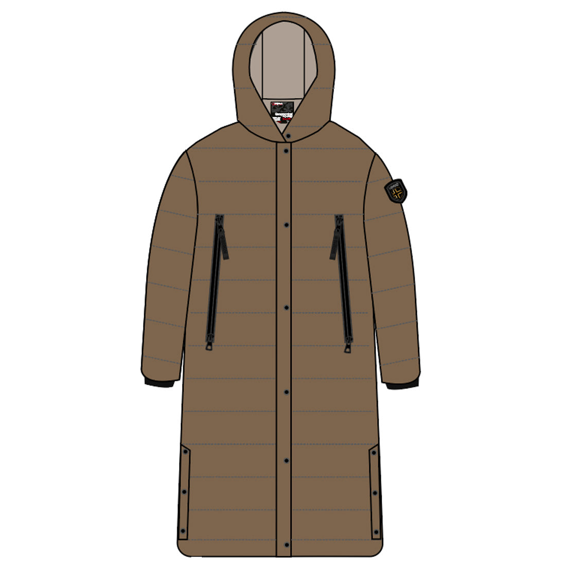 Geographical Norway CONSTANCE Donna - Parka Navy