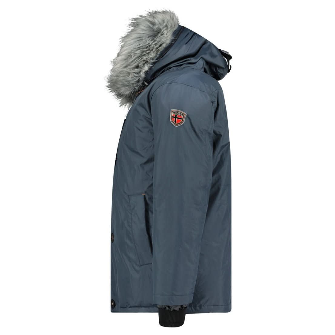 Geographical Norway Darwin Man - Parka con cappuccio e pelliccia - Geographical Norway DARWIN_MEN_NOIR_SDB-DARWIN_MEN_NOIR_M_SDB-DARWIN_MEN_NOIR_L_SDB-DARWIN_MEN_NOIR_XL_SDB-DARWIN_MEN_NOIR_XXL_SDB-DARWIN_MEN_NOIR_3XL_SDB-DARWIN_MEN_KAKI_SDB-DARWIN_MEN_KAKI_M_SDB-DARWIN_MEN_KAKI_L_SDB-DARWIN_MEN_KAKI_XL_SDB