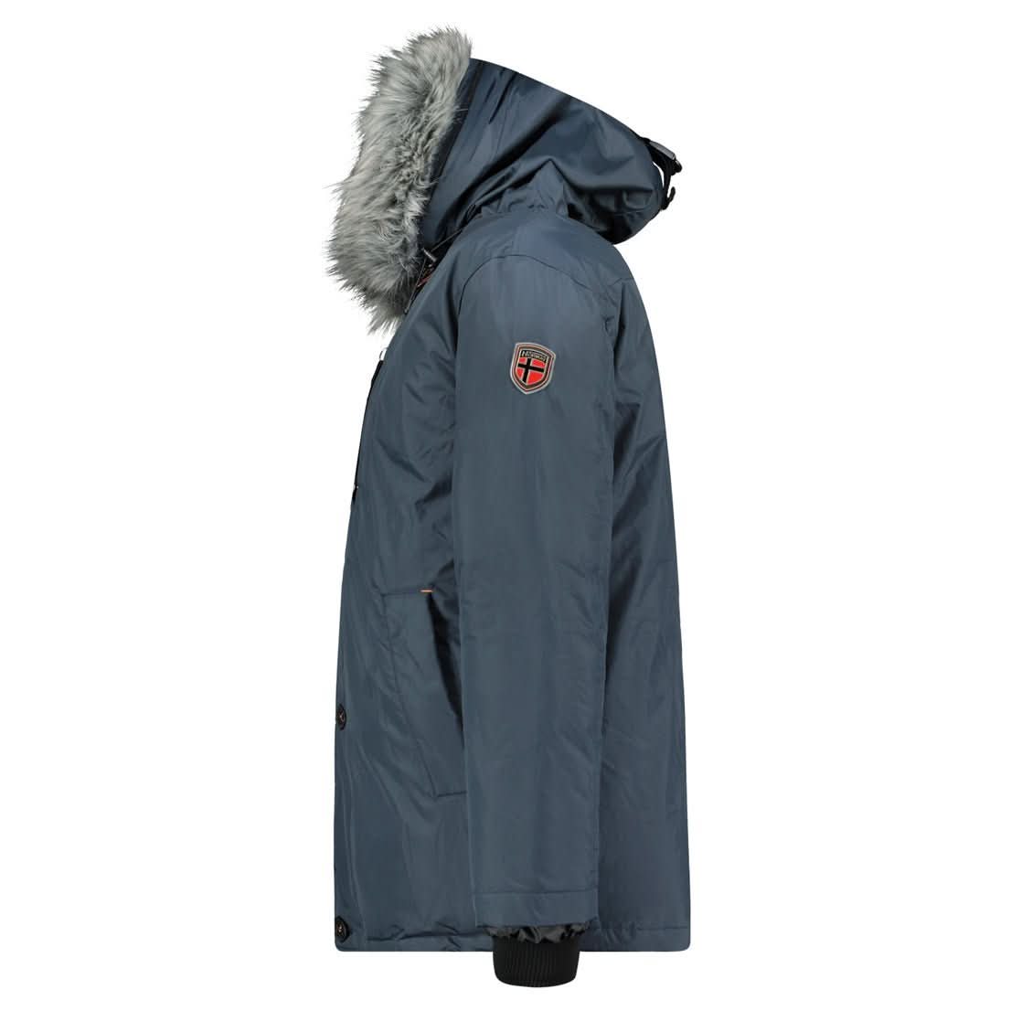 Geographical Norway Darwin Man - Parka con cappuccio e pelliccia - Geographical Norway DARWIN_MEN_NOIR_SDB-DARWIN_MEN_NOIR_M_SDB-DARWIN_MEN_NOIR_L_SDB-DARWIN_MEN_NOIR_XL_SDB-DARWIN_MEN_NOIR_XXL_SDB-DARWIN_MEN_NOIR_3XL_SDB-DARWIN_MEN_KAKI_SDB-DARWIN_MEN_KAKI_M_SDB-DARWIN_MEN_KAKI_L_SDB-DARWIN_MEN_KAKI_XL_SDB