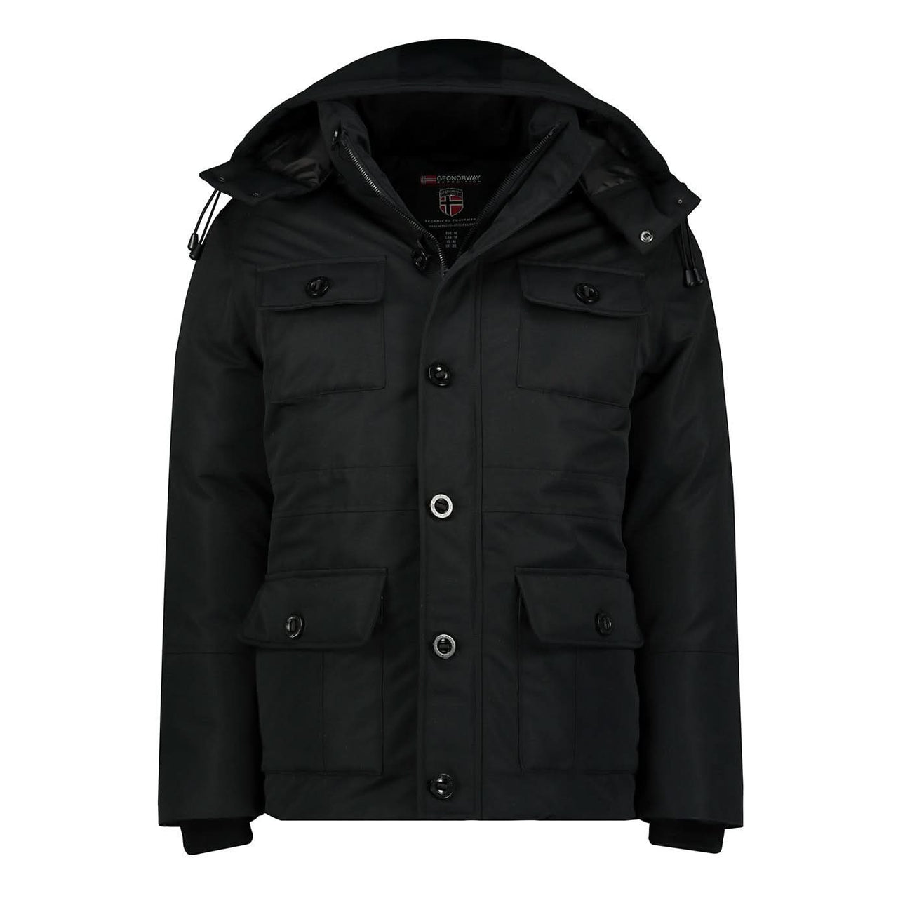 Geographical Norway Coucou Uomo - Parka - Geographical Norway COUCOU_MEN_MARINE_SDB-COUCOU_MEN_GRIS_FONCE_SDB-COUCOU_MEN_NOIR_SDB-COUCOU_MEN_MARINE_SDB-CUCKOO_MEN_GREY_FONCE_M_SDB-CUCKOO_MEN_BLACK_M_SDB-CUCKOO_MEN_MARINE_L_SDB-CUCKOO_MEN_GREY_FONCE_L_SDB-CUCKOO_MEN_BLACK_L_SDB-CUCKOO_MEN_MARINE_XL_SDB