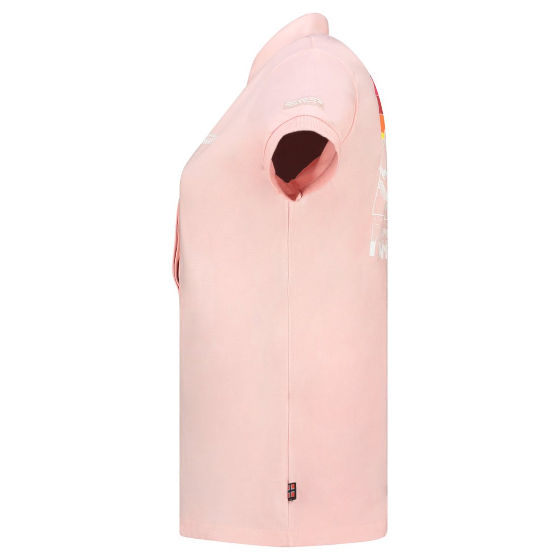 Geographical Norway Kumping Donna - Polo stampata con collo button-down - Geographical Norway KUMPING_LADY_CREME_S_SDB-KUMPING_LADY_CREME_M_SDB-KUMPING_LADY_CREME_L_SDB-KUMPING_LADY_CREME_XL_SDB-KUMPING_LADY_CREME_XXL_SDB-KUMPING_LADY_VIOLET_SDB-KUMPING_LADY_VIOLET_M_SDB-KUMPING_LADY_VIOLET_XL_SDB-KUMPING_LADY_VIOLET_XXL_SDB