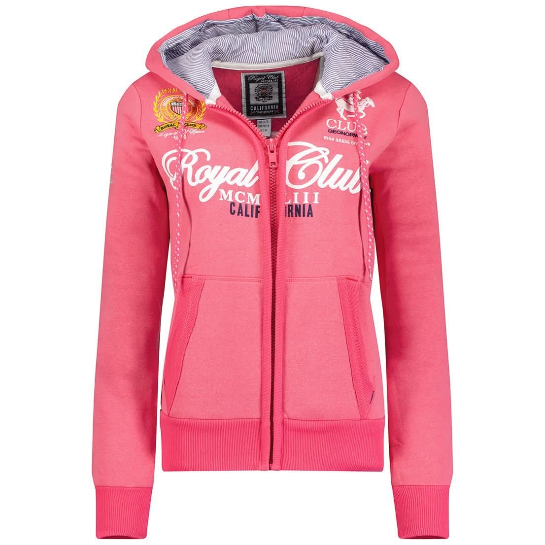 Geographical Norway Fanille Donna - Felpa con zip - Geographical Norway FANILLE_LADY_ROSE_FLASH_S_SDB-FANILLE_LADY_GRIS_CLAIR_L_SDB-FANILLE_LADY_ROSE_FLASH_M_SDB-FANILLE_LADY_ROSE_FLASH_L_SDB-FANILLE_LADY_ROSE_FLASH_XL_SDB