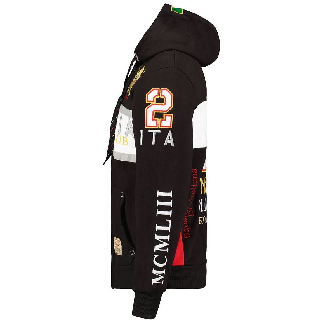 Geographical Norway Filio Uomo - Felpa con cappuccio - Geographical Norway FILIO_MEN_NOIR_M_SDB-FILIO_MEN_NOIR_L_SDB-FILIO_MEN_NOIR_XL_SDB-FILIO_MEN_NOIR_XXL_SDB-FILIO_MEN_NOIR_3XL_SDB