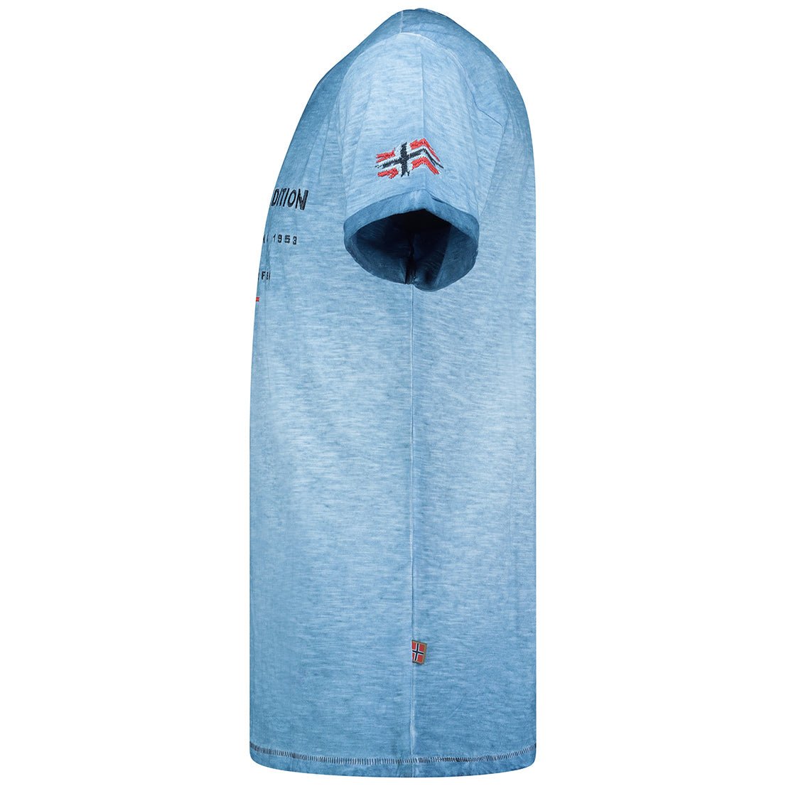 Geographical Norway Jiwash Homme - T-shirt uomo con scollo a V - Geographical Norway JIWASH_MEN_BLANC_BLEU_ROYAL_XL_SDB-JIWASH_MEN_BLANC_BLEU_ROYAL_XXL_SDB-JIWASH_MEN_BEIGE_M_SDB-JIWASH_MEN_BEIGE_L_SDB-JIWASH_MEN_BEIGE_XL_SDB-JIWASH_MEN_BEIGE_XXL_SDB-JIWASH_MEN_BLUE_M_SDB-JIWASH_MEN_BLUE_L_SDB-JIWASH_MEN_BLUE_3XL_SDB-JIWASH_MEN_GREY_FONCE_M_SDB