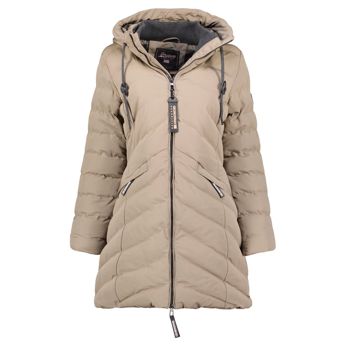 Geographical Norway Clarisal Donna - Parka lungo - Geographical Norway CLARISAL_LADY_MARINE_SDB-CLARISAL_LADY_NOIR_SDB-CLARISAL_LADY_TAUPE_SDB-CLARISAL_LADY_MARINE_SDB-CLARISAL_LADY_NOIR_M_SDB-CLARISAL_LADY_TAUPE_M_SDB-CLARISAL_LADY_MARINE_L_SDB-CLARISAL_LADY_NOIR_L_SDB-CLARISAL_LADY_TAUPE_L_SDB-CLARISAL_LADY_MARINE_XL_SDB