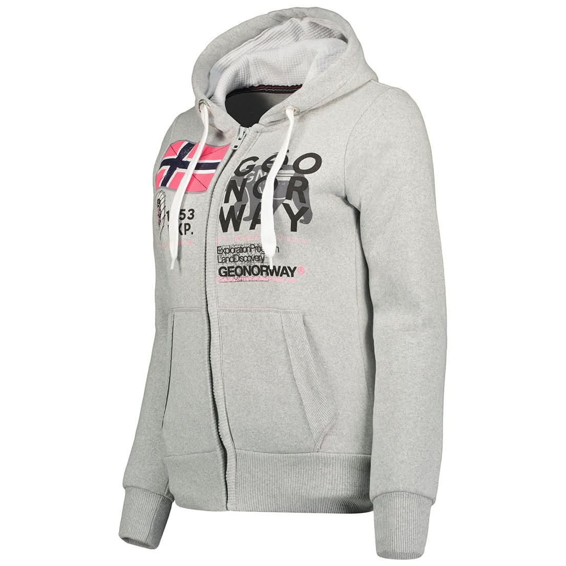 Geographical Norway Gasado Donna - Felpa - Geographical Norway GASADO_LADY_MARINE_S_SDB-GASADO_LADY_TAUPE_S_SDB-GASADO_LADY_NOIR_SDB-GASADO_LADY_ROSE_PALE_SDB-GASADO_LADY_LIGHTEN_GREY_SDB-GASADO_LADY_MARINE_M_SDB-GASADO_LADY_TAUPE_M_SDB-GASADO_LADY_BLACK_M_SDB-GASADO_LADY_ROSE_PALE_M_SDB-GASADO_LADY_LIGHTEN_GREY_M_SDB