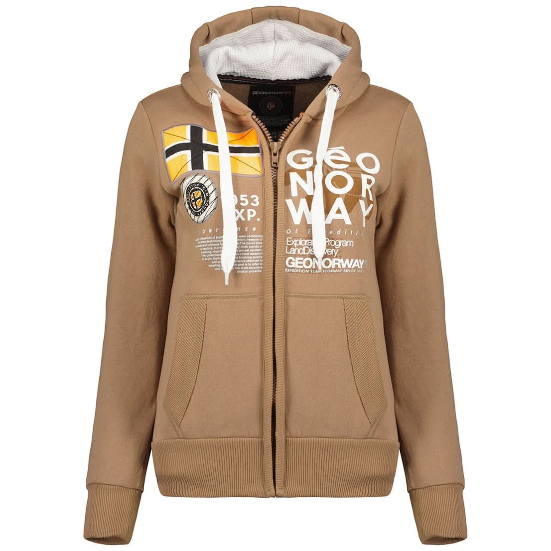 Geographical Norway Gasado Donna - Felpa - Geographical Norway GASADO_LADY_MARINE_S_SDB-GASADO_LADY_TAUPE_S_SDB-GASADO_LADY_NOIR_SDB-GASADO_LADY_ROSE_PALE_SDB-GASADO_LADY_LIGHTEN_GREY_SDB-GASADO_LADY_MARINE_M_SDB-GASADO_LADY_TAUPE_M_SDB-GASADO_LADY_BLACK_M_SDB-GASADO_LADY_ROSE_PALE_M_SDB-GASADO_LADY_LIGHTEN_GREY_M_SDB