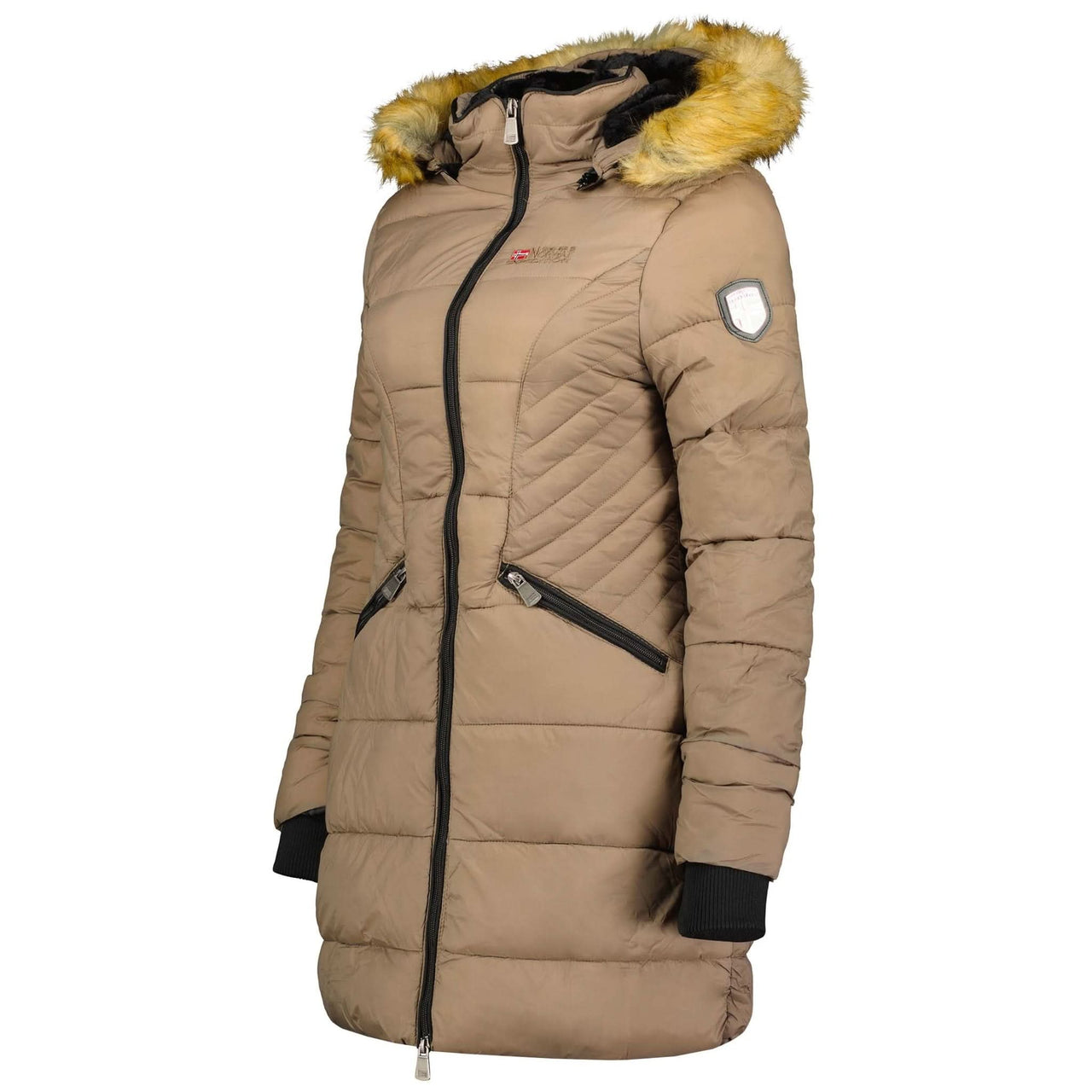 Geographical Norway Abeille Femme - Parka caldo con cappuccio - Geographical Norway ABEILLE_LADY_KAKI_SDB-ABEILLE_LADY_MARINE_SDB-ABEILLE_LADY_NOIR_SDB-BEE_LADY_MOLE_SDB-BEE_LADY_KHAKI_M_SDB-BEE_LADY_MARINE_M_SDB-BEE_LADY_BLACK_M_SDB-BEE_LADY_MOLE_M_SDB-BEE_LADY_KHAKI_L_SDB-BEE_LADY_MARINE_L_SDB