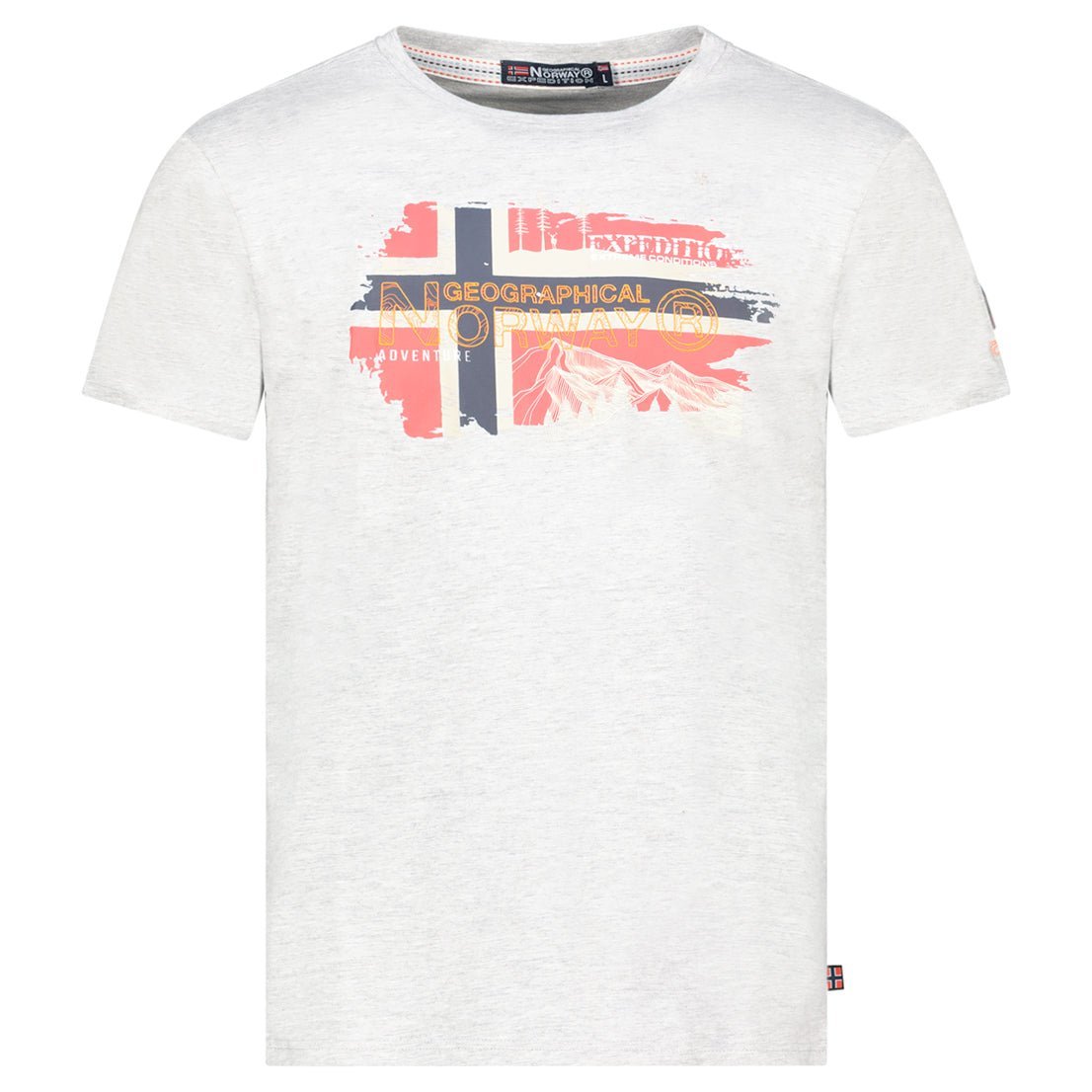 Geographical Norway JYSUIS - Maglietta Uomo Manica Corta con Bandiera - Geographical Norway JYSUIS_MEN_MARINE_S_SDB-JYSUIS_MEN_BLANC_S_SDB-JYSUIS_MEN_MARINE_M_SDB-JYSUIS_MEN_WHITE_M_SDB-JYSUIS_MEN_MARINE_L_SDB-JYSUIS_MEN_WHITE_L_SDB-JYSUIS_MEN_MARINE_XL_SDB-JYSUIS_MEN_WHITE_XL_SDB-JYSUIS_MEN_MARINE_XXL_SDB-JYSUIS_MEN_WHITE_XXL_SDB