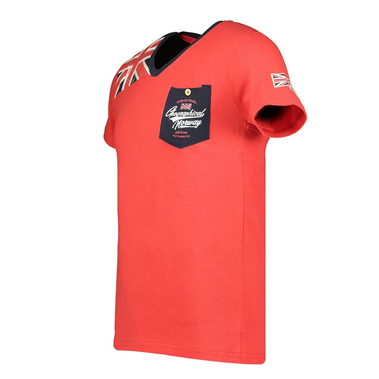 Geographical Norway Jengland Uomo - Maglietta con scollo a V - Geographical Norway JENGLAND_MEN_NOIR_MDB-JENGLAND_MEN_BLANC_M_SDB-JENGLAND_MEN_MARINE_M_SDB-JENGLAND_MEN_ROUGE_M_SDB-JENGLAND_MEN_BLACK_L_SDB-JENGLAND_MEN_WHITE_L_SDB-JENGLAND_MEN_MARINE_L_SDB-JENGLAND_MEN_RED_L_SDB-JENGLAND_MEN_WHITE_XL_SDB-JENGLAND_MEN_RED_XL_SDB