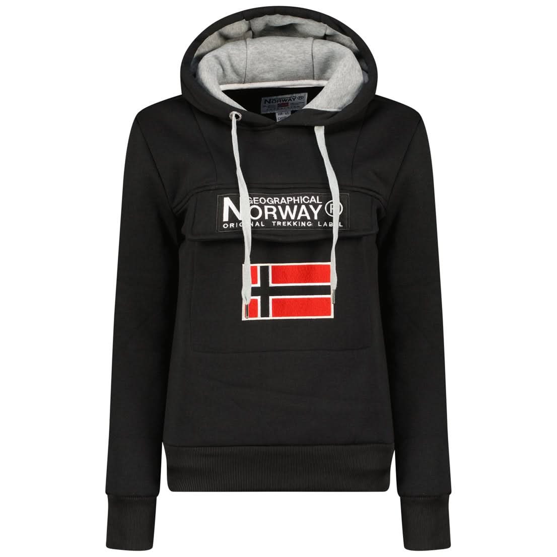 Geographical Norway Gadrien Donna - Felpa con cappuccio - Geographical Norway GADRIEN_LADY_BORDEAUX_SDB-GADRIEN_LADY_BLANC_SDB-GADRIEN_LADY_GRENAT_SDB-GADRIEN_LADY_GRIS_CLAIR_SDB-GADRIEN_LADY_GREY_FONCE_SDB-GADRIEN_LADY_BLACK_SDB-GADRIEN_LADY_MARINE_SDB-GADRIEN_LADY_BORDEAUX_M_SDB-GADRIEN_LADY_WHITE_M_SDB-GADRIEN_LADY_GRENAT_M_SDB