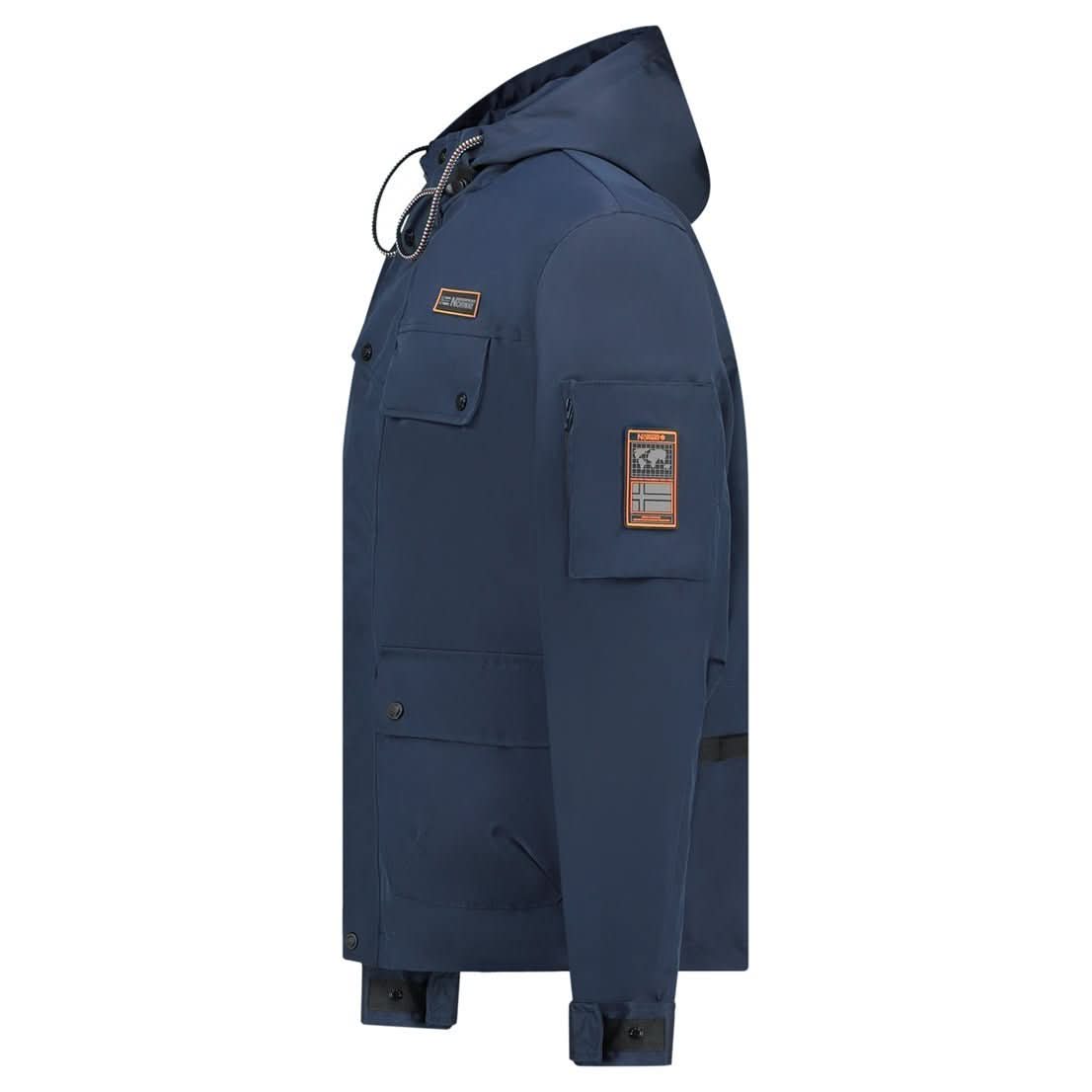 Geographical Norway BAKIROU Uomo - Giacca primaverile con cappuccio - Geographical Norway BAKIROU_MEN_KAKI_SDB-BAKIROU_MEN_KAKI_L_SDB-BAKIROU_MEN_KAKI_XL_SDB-BAKIROU_MEN_KAKI_XXL_SDB-BAKIROU_MEN_KAKI_3XL_SDB-BAKIROU_MEN_NOIR_S_SDB-BAKIROU_MEN_NOIR_M_SDB-BAKIROU_MEN_NOIR_L_SDB-BAKIROU_MEN_NOIR_XL_SDB