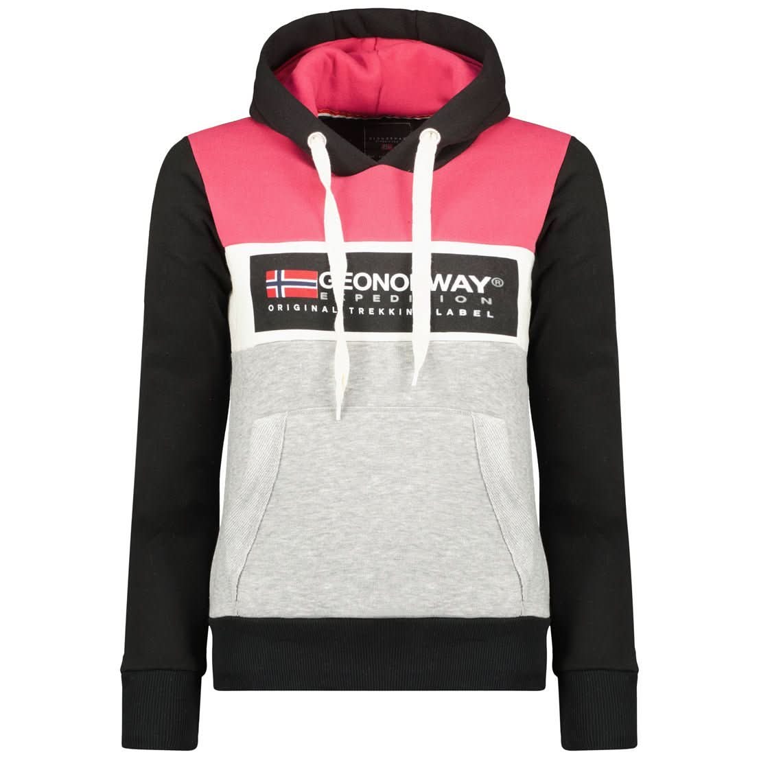 Geographical Norway Golem Donna - Felpa con cappuccio - Geographical Norway GOLEM_LADY_ROUGE_S_SDB-GOLEM_LADY_ROUGE_M_SDB-GOLEM_LADY_ROUGE_XL_SDB-GOLEM_LADY_RED_XXL_SDB-GOLEM_LADY_ROSE_FLASH_SDB-GOLEM_LADY_ROSE_FLASH_M_SDB-GOLEM_LADY_ROSE_FLASH_L_SDB-GOLEM_LADY_ROSE_FLASH_XL_SDB-GOLEM_LADY_ROSE_FLASH_XXL_SDB