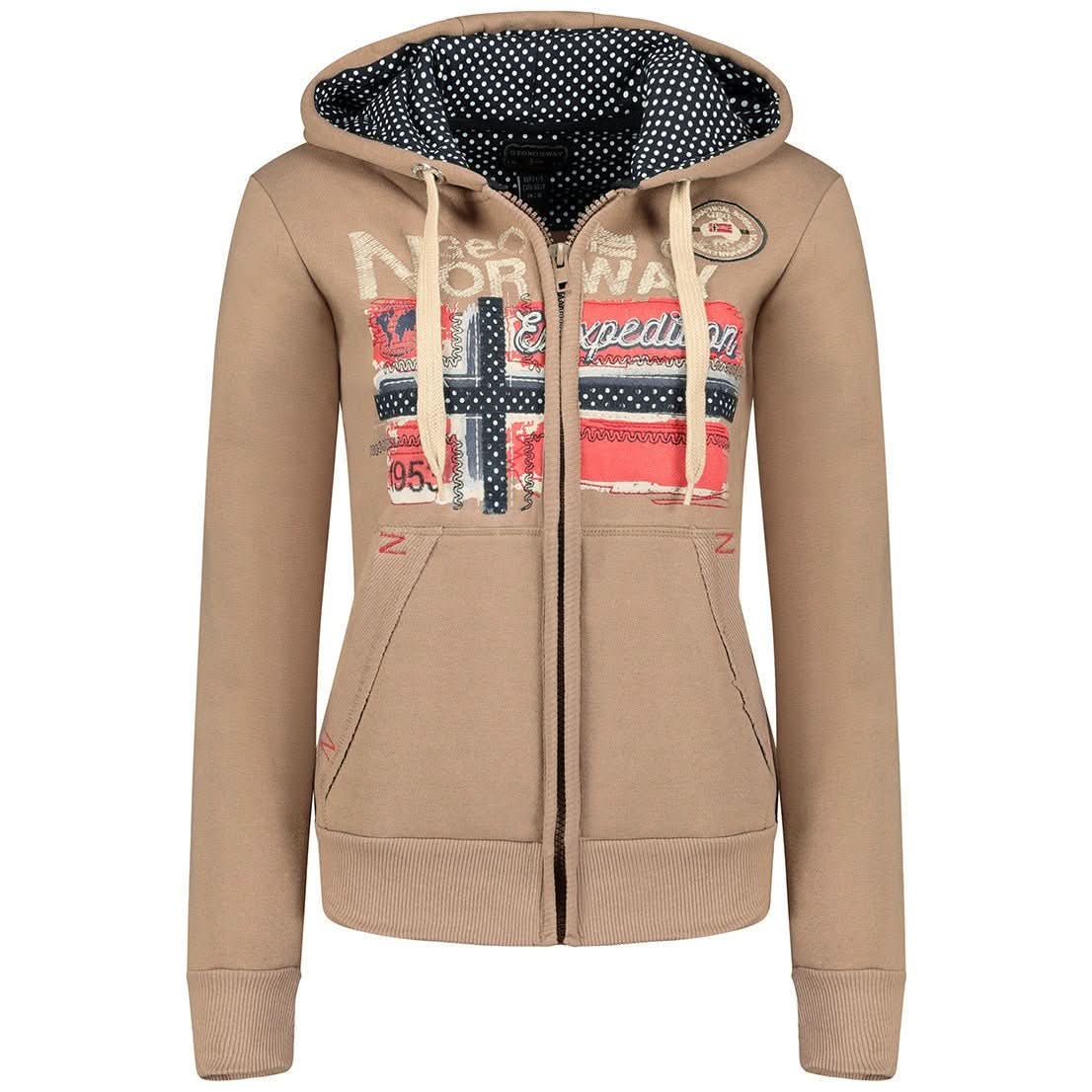 Geographical Norway Farlotte Donna - Felpa con cappuccio - Geographical Norway FARLOTTE_LADY_TAUPE_S_SDB-FARLOTTE_LADY_ROSE_PALE_SDB-FARLOTTE_LADY_GRIS_FONCE_SDB-FARLOTTE_LADY_NOIR_SDB-FARLOTTE_LADY_MARINE_SDB-FARLOTTE_LADY_GREY_LIGHT_SDB-FARLOTTE_LADY_MARINE_M_SDB-FARLOTTE_LADY_ROSE_PALE_M_SDB-FARLOTTE_LADY_GREY_LIGHT_M_SDB-FARLOTTE_LADY_TAUPE_M_SDB