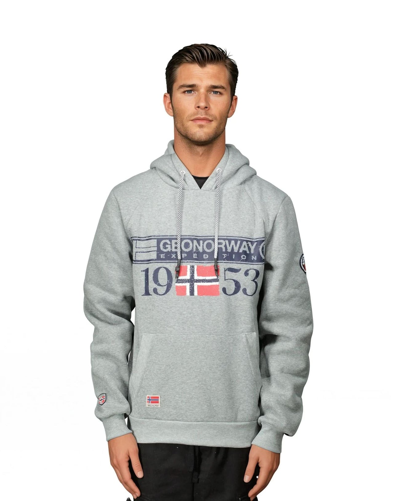 Geographical Norway Fastlife Uomo - Felpa con cappuccio - Geographical Norway FASTLIFE_MEN_NOIR_SDB-FASTLIFE_MEN_NOIR_SDB-FASTLIFE_MEN_NOIR_L_SDB-FASTLIFE_MEN_NOIR_XL_SDB-FASTLIFE_MEN_NOIR_XXL_SDB-FASTLIFE_MEN_NOIR_3XL_SDB-FASTLIFE_MEN_GRIS_CLAIR_S_SDB-FASTLIFE_MEN_GRIS_CLAIR_M_SDB-FASTLIFE_MEN_GRIS_CLAIR_L_SDB-FASTLIFE_MEN_GRIS_CLAIR_XL_SDB