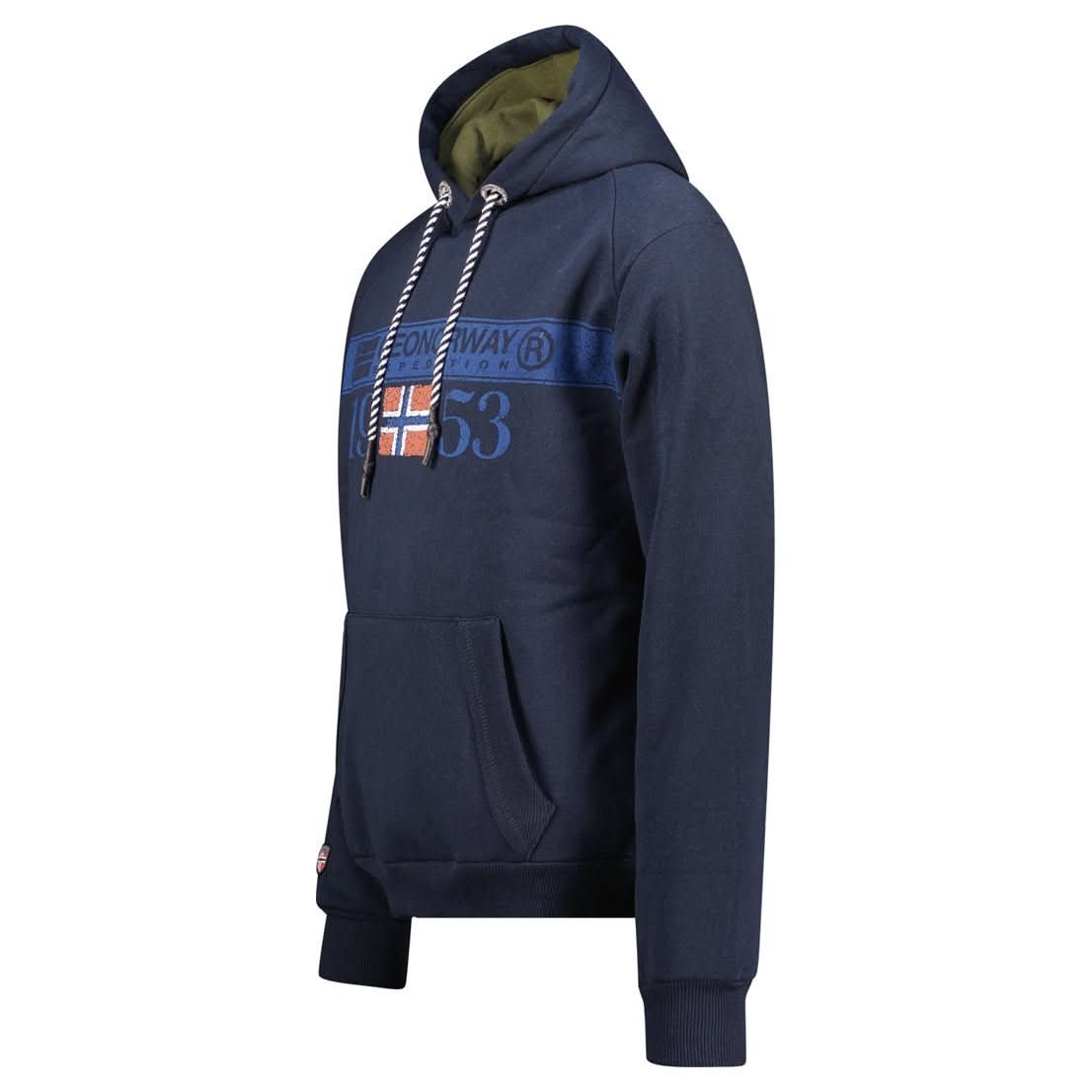 Geographical Norway Fastlife Uomo - Felpa con cappuccio - Geographical Norway FASTLIFE_MEN_NOIR_SDB-FASTLIFE_MEN_NOIR_SDB-FASTLIFE_MEN_NOIR_L_SDB-FASTLIFE_MEN_NOIR_XL_SDB-FASTLIFE_MEN_NOIR_XXL_SDB-FASTLIFE_MEN_NOIR_3XL_SDB-FASTLIFE_MEN_GRIS_CLAIR_S_SDB-FASTLIFE_MEN_GRIS_CLAIR_M_SDB-FASTLIFE_MEN_GRIS_CLAIR_L_SDB-FASTLIFE_MEN_GRIS_CLAIR_XL_SDB