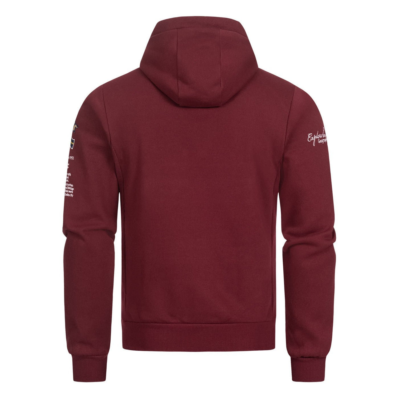 Geographical Norway Gymclass Uomo - Felpa con cappuccio - Geographical Norway GYMCLASS_MEN_BLANC_S_SDB-GYMCLASS_MEN_BLEU_CIEL_SDB-GYMCLASS_MEN_BORDEAUX_SDB-GYMCLASS_MEN_BLEU_ROYAL_SDB-GYMCLASS_MEN_LIGHT_GREY_SDB-GYMCLASS_MEN_KAKI_SDB-GYMCLASS_MEN_GREY_FONCE_SDB-GYMCLASS_MEN_MARINE_SDB-GYMCLASS_MEN_MAROON_SDB-GYMCLASS_MEN_MUSTARD_SDB