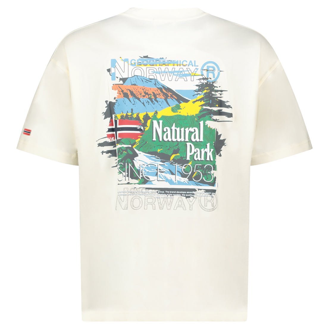 Geographical Norway Jpark Homme - T-shirt stampata con bandiere - Geographical Norway JPARK_MEN_AMANDE_SDB-JPARK_MEN_NOIR_SDB-JPARK_MEN_BLANC_CASSE_SDB-JPARK_MEN_AMANDE_M_SDB-JPARK_MEN_BLANC_CASSE_M_SDB-JPARK_MEN_NOIR_M_SDB-JPARK_MEN_AMANDE_L_SDB-JPARK_MEN_BLANC_CASSE_L_SDB-JPARK_MEN_NOIR_L_SDB-JPARK_MEN_BLANC_CASSE_XL_SDB